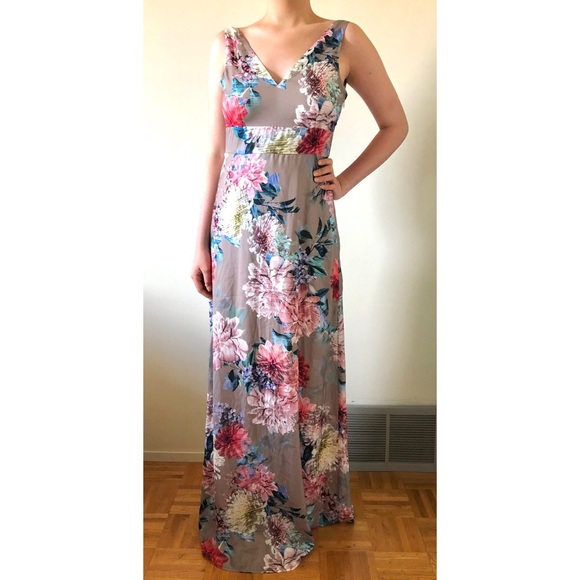 NWT 🌸 Floral Silky Dress - Picture 5 of 8